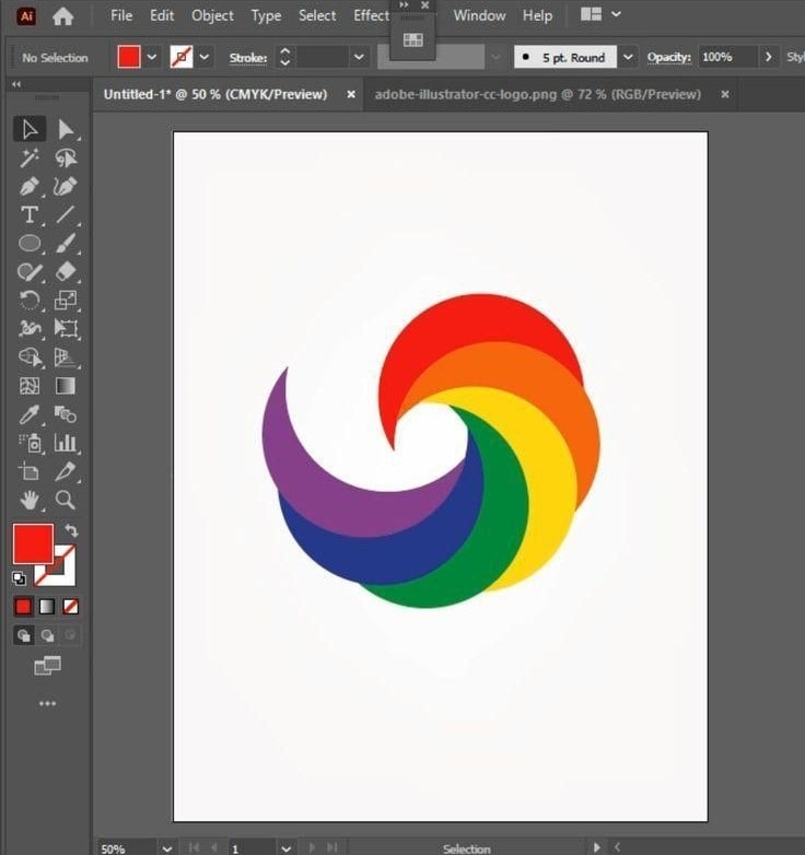 طراحی لوگو با استفاده از نرم‌افزار فتوشاپ