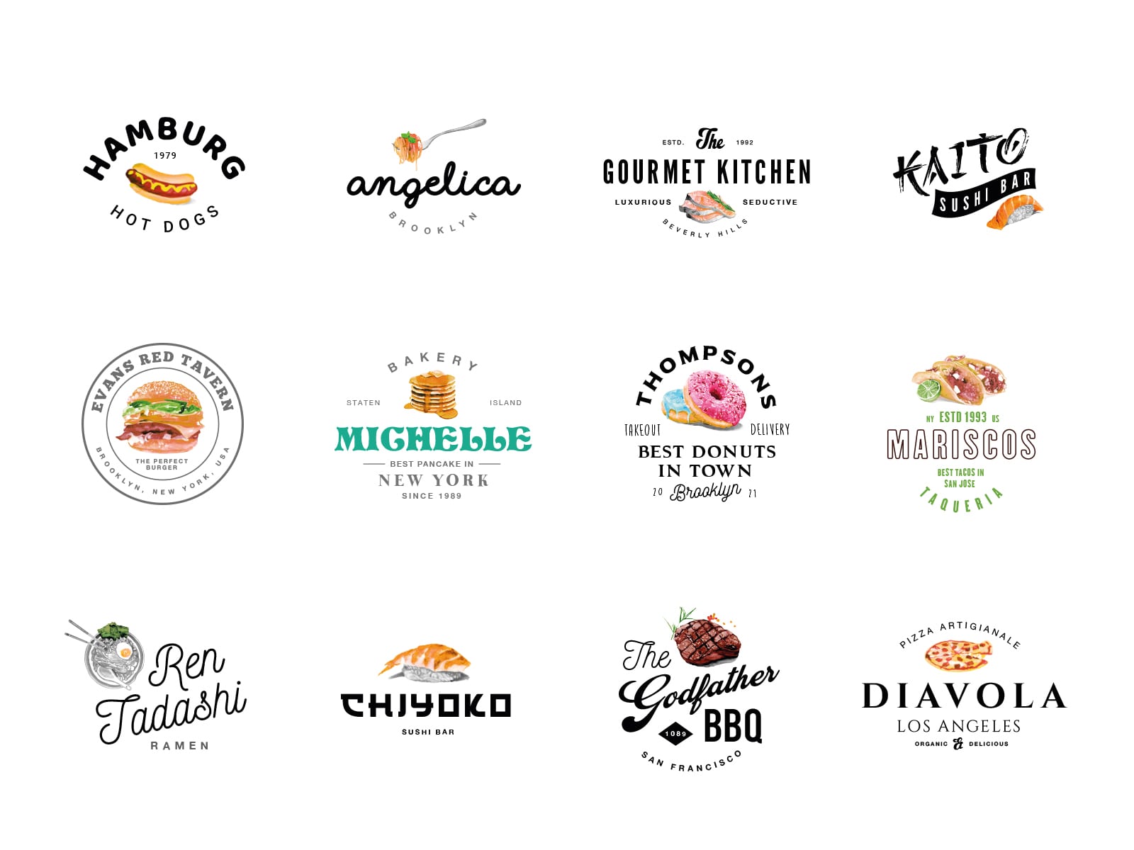 طراحی لوگو شرکت مواد غذایی