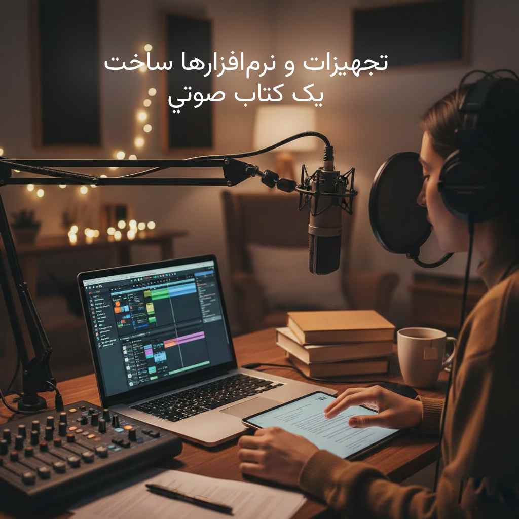 تجهیزات و نرمافزارها ساخت یک کتاب صوتي